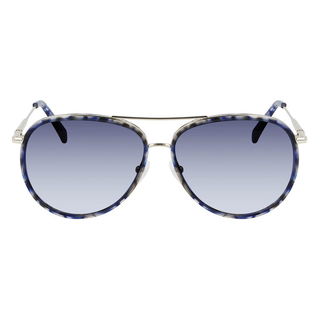 Longchamp Gold Metal Sunglasses