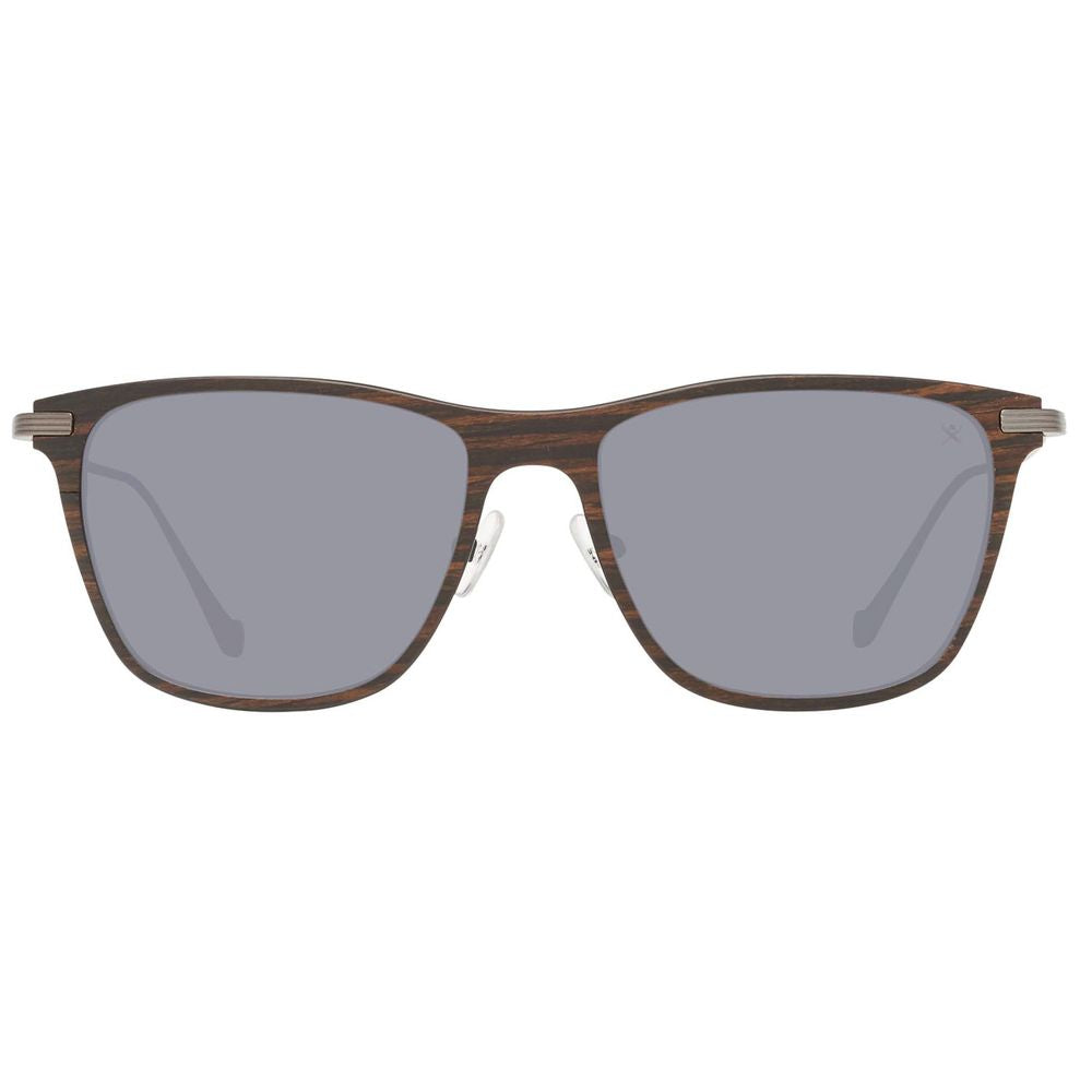 Hackett Gray Metal Metal Metal Sunglasses