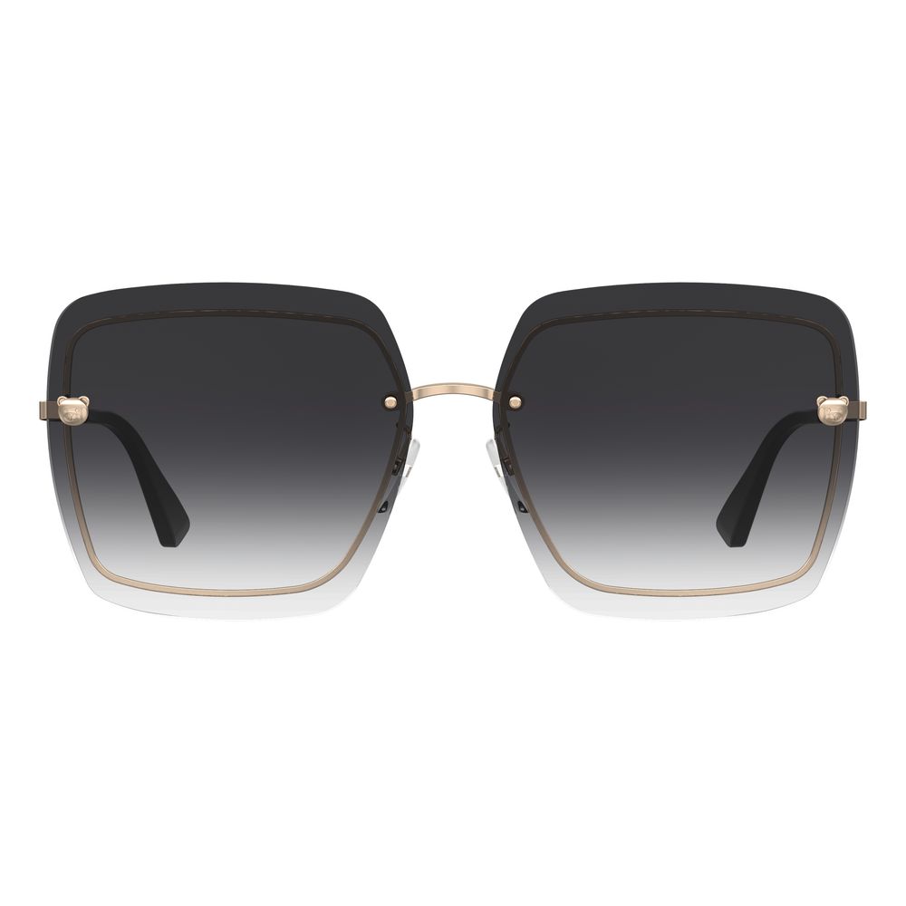 Moschino Gray Metal Sunglasses