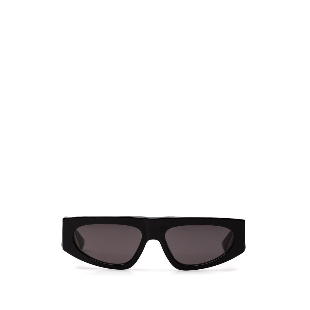 Bottega Veneta Black Haircalf Sunglasses