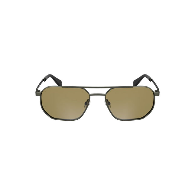 Calvin Klein Bronze Metal Men Sunglass