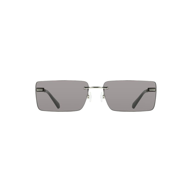 Calvin Klein Black Metal Women Sunglass