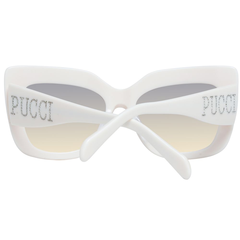 Emilio Pucci White Women Sunglasses