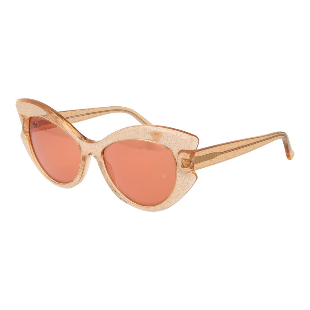Andy Wolf Orange Unisex Sunglasses