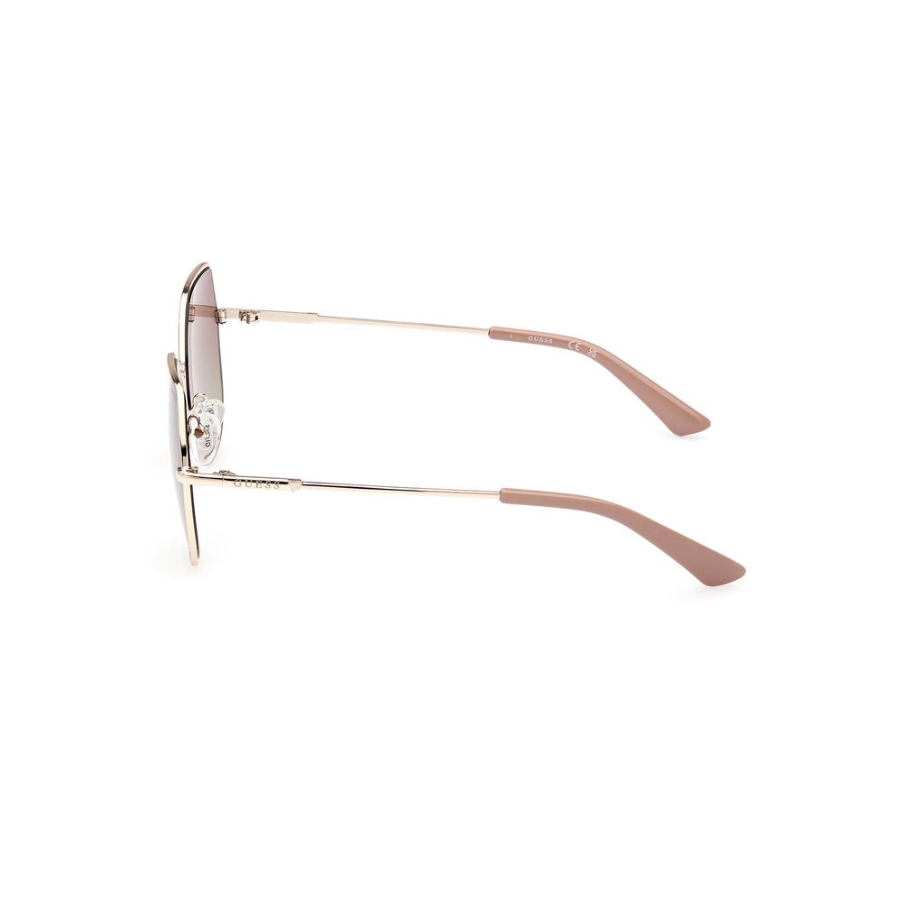 Guess Jeans Gold Metal Sunglasses